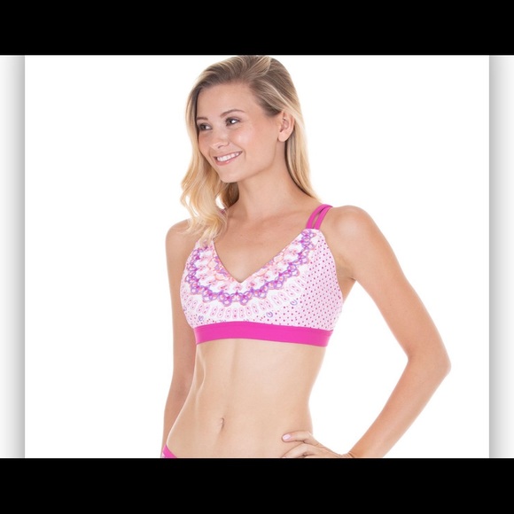 NWT- KEY COLONY ATHLETIC BIKINI TOP and SWIM SKORT - Picture 3 of 7